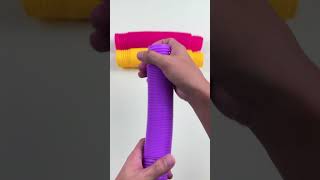 Download lagu OMG! 😛🎉 Super Big Pop Tubes🔵🟡  #asmr #satisfying #diy #poptubesound #poptubes mp3