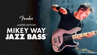 Video thumbnail for The Limited Edition Mikey Way Jazz Bass | Fender Artist Signature | Fender by Fender