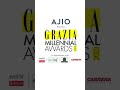 DishaPatani Dialing Up The Glitz And Glamour On The Pink Carpet Of AJioGraziaMilennialAwards2023