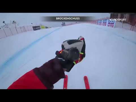 Kitzbühel Downhill helmet camera