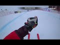 Kitzbühel Downhill helmet camera