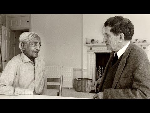 Audio | J. Krishnamurti with David Bohm - Gstaad 1965 - Group Discussion 6 - When the mind is...