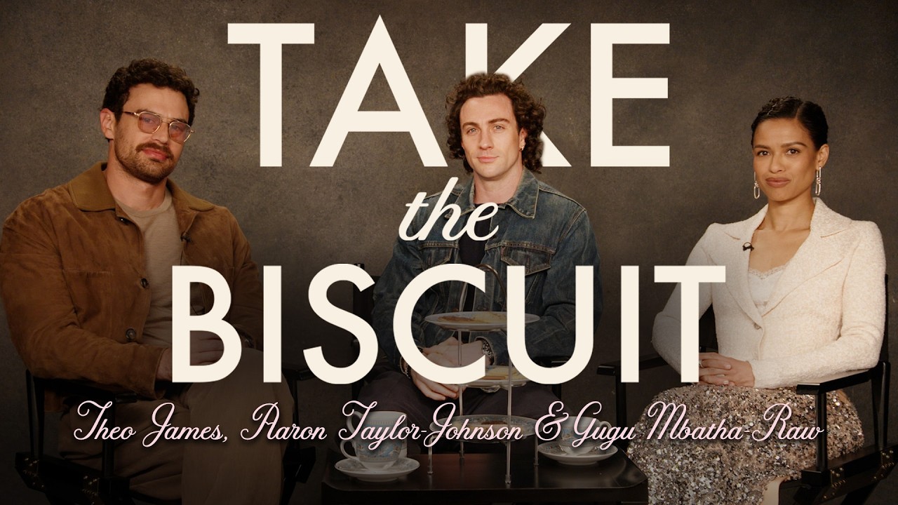 Miniature de la vidéo Take The Biscuit with Theo James, Aaron Taylor-Johnson, and Gugu Mbatha-Raw du film The Criminals