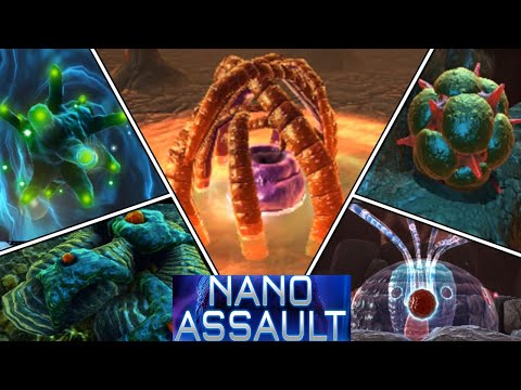 Nano Assault (3DS) - All Bosses