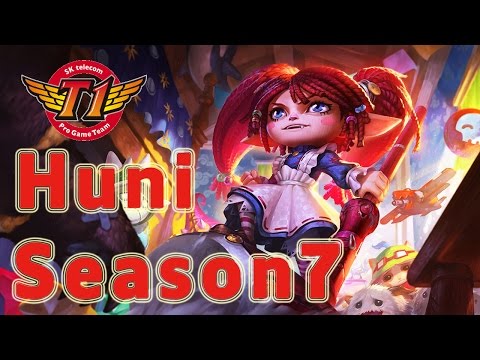 SKT T1 Huni Poppy TOP vs Camille Patch 6.24