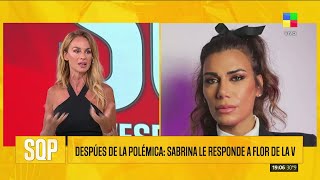 Download lagu 🔥 SABRINA ROJAS FURIOSA CON FLOR DE LA V: 'Fue mala leche conmigo' mp3