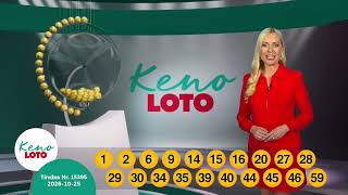 KENOLOTO 15395 tiražas / JĖGA 8751 tiražas (2026 10 25)