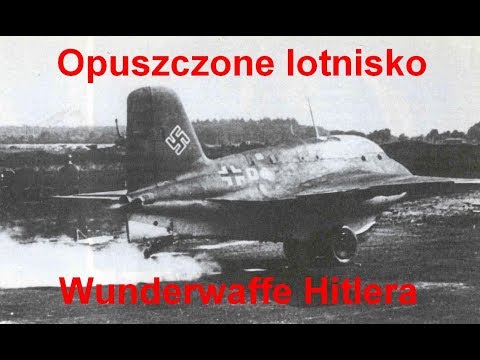 Super broń Hitlera Messerschmitt Me-163B KOMET na lotnisku w Klützow oraz B-17 i Su-27 nie wykopki