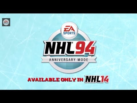 NHL 14 - NHL 94 Anniversary Mode Gameplay Trailer