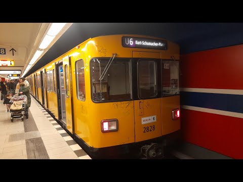 Mitfahrt in der kompletten U9 von Rathaus Steglitz bis Osloer Straße im F87 2828