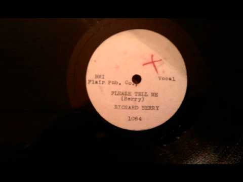 Richard Berry - Please Tell Me - Los Angeles Doo Wop Ballad
