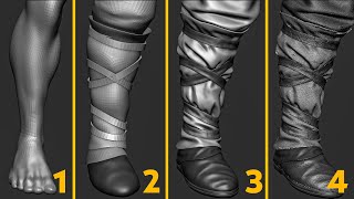 Escultura de roupas fácil | Guia completo + materiais gratuitos