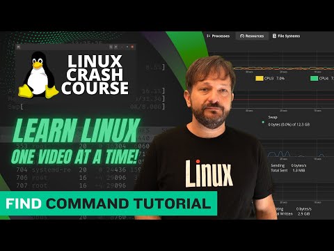 Linux Crash Course - The find command
