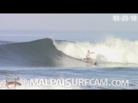 Surfing Mal Pais, www malpaisurfcam com 03 23 18