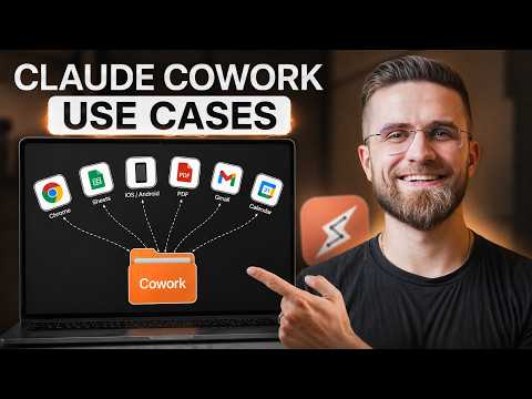 6 INSANE Claude Cowork Use Cases to Save Hours (AI Workflow Automation)
