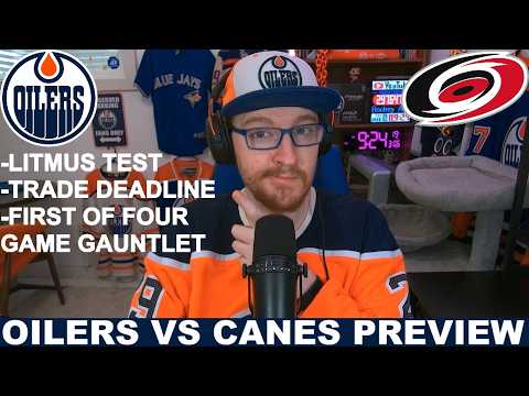 Pre-Game Report: Edmonton Oilers vs Carolina Hurricanes