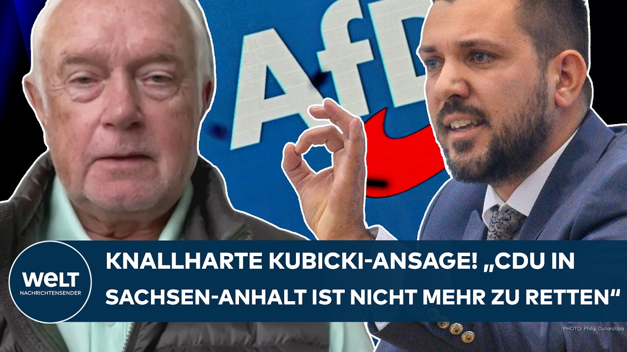 KUBUCKI KNALLHART: Klare Worte nach AfD-Beben in Sachsen-Anhalt! "Aufhöre zu dramatisieren"