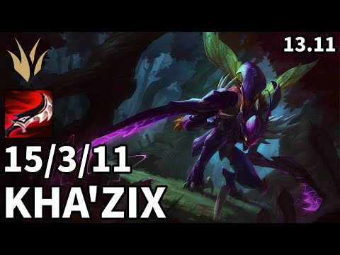 Kha'Zix Jungle vs Rengar - VN Master | Patch 13.11
