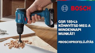 Bosch GSR 185-LI Professional akkus fúrócsavarozó