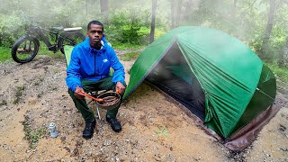 Solo Camping In The Rain On Memorial Day + Fireworks !!