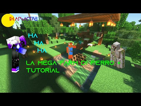 Costruisco la FARM DI FERRO nella Supervanilla + TUTORIAL Minecraft ITA