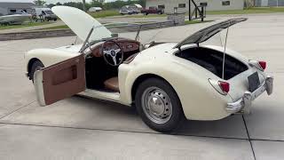 1959 MG MGA Open Exterior Walk Around