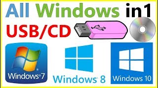 How to Download All in One Windows 7 / 8.1 / 10 in Single ISO File