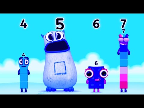Numberblocks Learning Academy #294 - Learn Numberblocks  1 4 5 6 7 2 - Numberblocks by Cbeebies