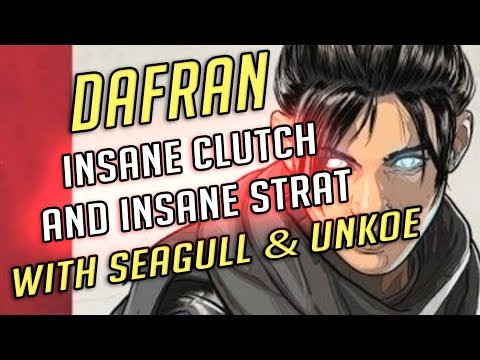 Apex Legends - INSANE CLUTCH AND INSANE STRAT AT THE END WITH SEAGULL AND UNKOE !!!