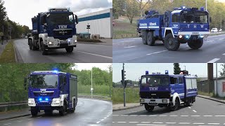 Download lagu [Vom Brückenbaukran bis zum MAN KAT 1] Einsatzfahrten des THW in Nordrhein-Westfalen mp3