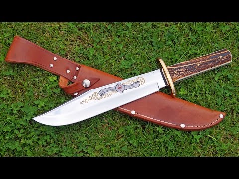 Kissing Crane 170th Anniversary Bowie Hunting Knife Robert Klaas 1834 2004  Jubiläumsmesser Solingen