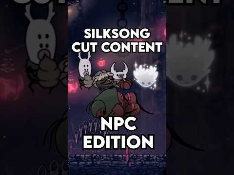 Silksong Cut Content - NPC Edition