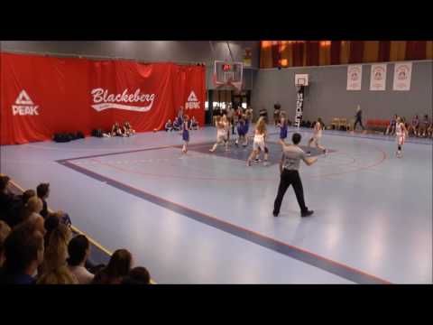 Blackeberg Vit  -  Spånga  Blackeberg Basket Cup F02 Final 2016 Sammandrag