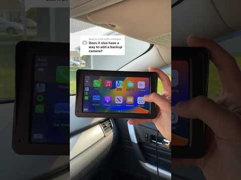 its super easy to add a backup camera to the Drive Mate 📸✅