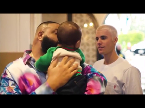 Justin Bieber and DJ Khaled Behind The Scenes of "I'm The One" Music Video