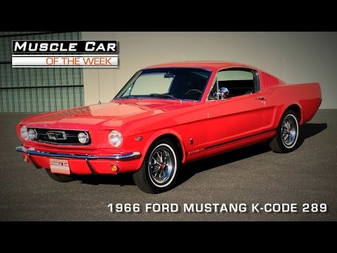 1966 Ford Mustang 289 K-Code Muscle Car Of The Week Video # 87 Video