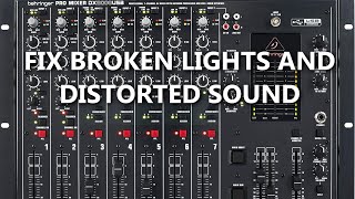 Video thumbnail for Fix misbehaving lights and sound on a Behringer mixer (DX2000USB) by Michael Brooks