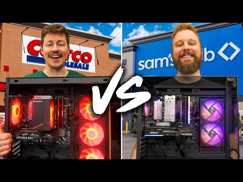 COSTCO vs SAM'S CLUB Prebuilt Gaming PC Challenge