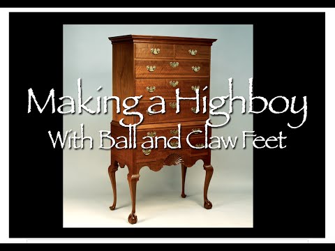 Highboy Building Process by Doucette and Wolfe Furniture Makers