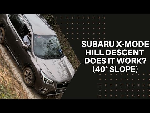 Subaru X-Mode - Hill Descent Control put to the test!