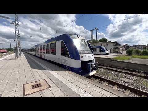 Holzkirchen(Oberbayern) Danke an den Lokführer von der S-Bahn München für das Lichtgrus