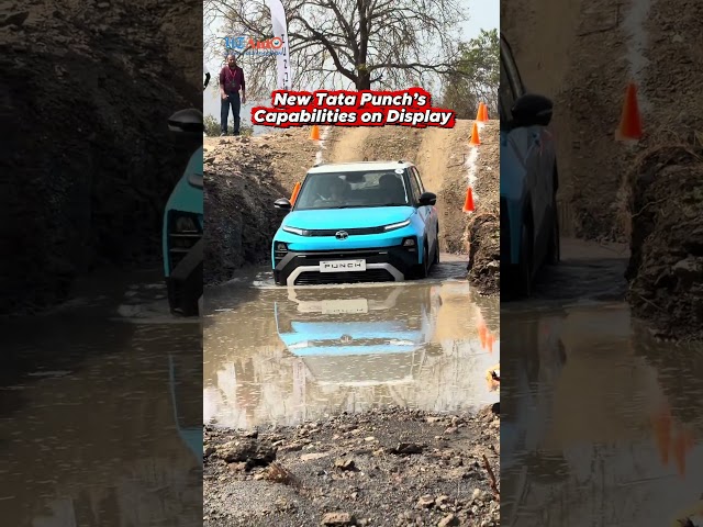 Tata Punch Facelift’s Off-Road Capabilities on Display