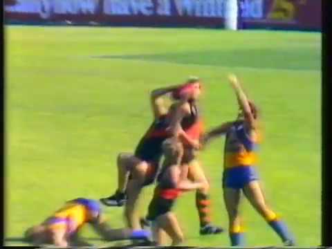 1987 Essendon v West Coast Highlights