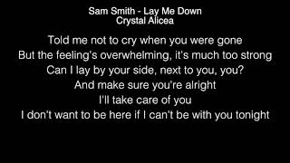 Crystal Alicea - Lay Me Down Lyrics (Sam Smith) American Idol 2018