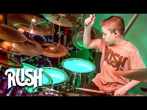 LIMELIGHT (10 year old Drummer) Drum Cover by Avery Drummer