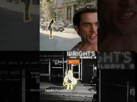 Marilyn Moment in Bruce Almighty (2003) #bruce #allmighty #scene #dress #edit #moviebloopers