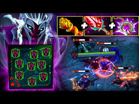 Bloodthorn + Nullifier + MKB One Shot Builds Spectre 42Kills Dota 2