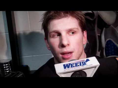 Jan 20 2011 Steve Kampfer Bruins NHL Sabres Nose.flv