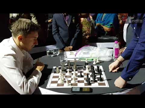 The entertaining duel between Sergey Karjakin and Lawrence Trent!