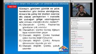 KPSS COĞRAFYA COĞRAFİ KONUM SORU ÇÖZÜMÜ 2   2014  yeni